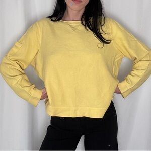Yellow Women's Crewneck Sweater
